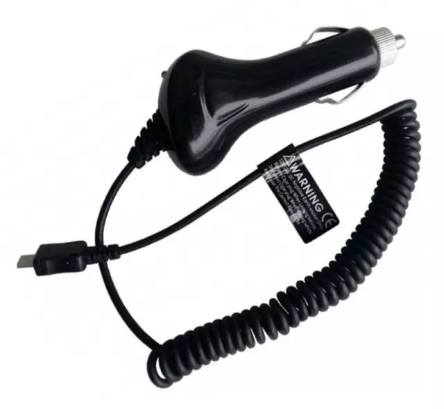 Chargeur Voiture Allume Cigare Micro USB ~ Blackberry 9520 Storm 2 / 9630 Tour 2
