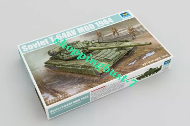 Trumpeter 1/35 01580 Soviet T-64AV Mod 1984