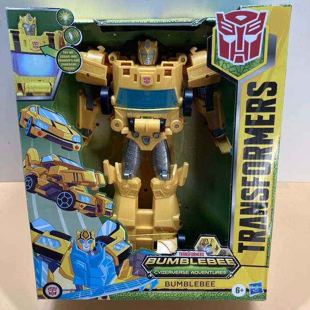 TRANSFORMERS BUMBLEBEE CYBERVERSE Adventures Dinobots Unite Roll N