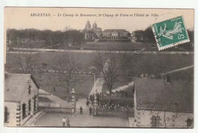 SILVERAN - Orn - CPA 61 - the Field of Manoeuvres - Military - Barracks