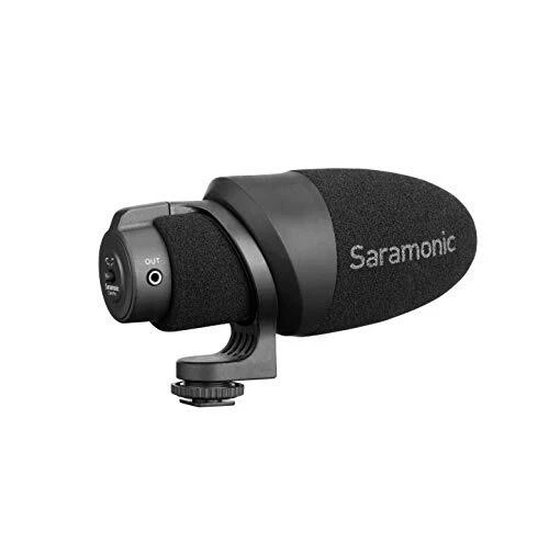 Saramonic Shotgun Microphone for DSLR Mirrorless Video Cameras Smartphones & ...