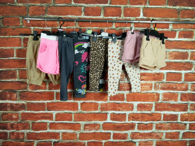 Baby Girls Bundle Age 12-18 Months Next Zara Leggings Shorts Little Pony 86Cm