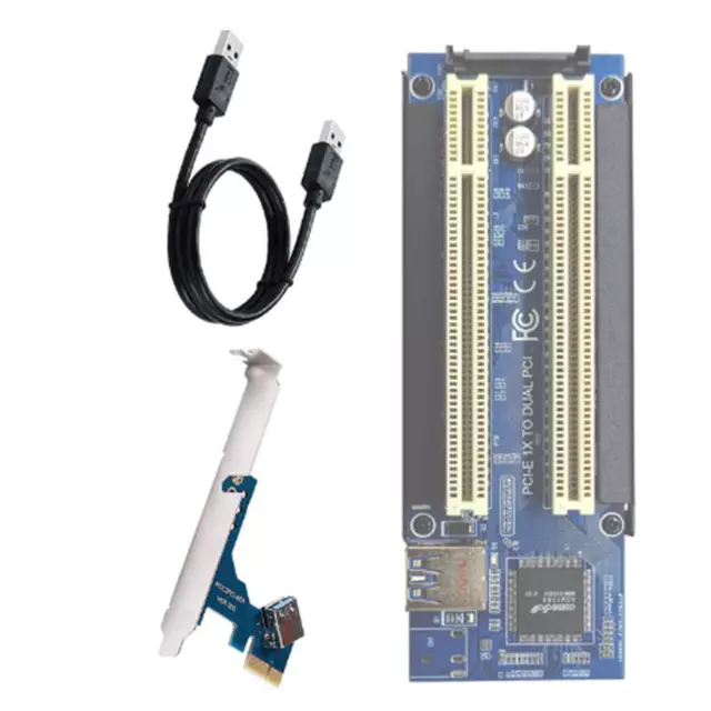 Adaptateur de Carte Contrôleur PCI-E PCI  Vers 2 Ports USB3.0 USB 3.0 Hub