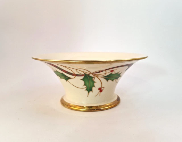 Lenox Holiday Nouveau Bon Bon Bowl/Nut Candy Dish
