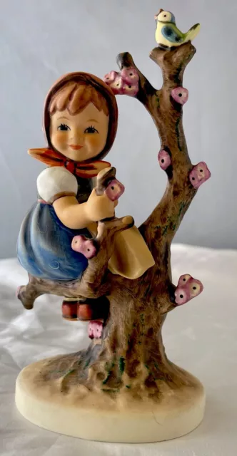 Goebel Hummel figurine 6 inch “Apple Tree Girl” #141- W Germany- BEAUTIFUL!