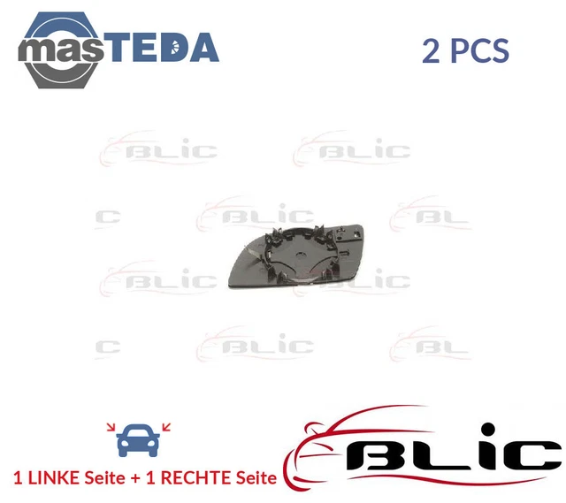 6102-02-1221119P AUßENSPIEGEL SPIEGELGLAS PAAR BLIC 2PCS NEU OE QUALITÄT