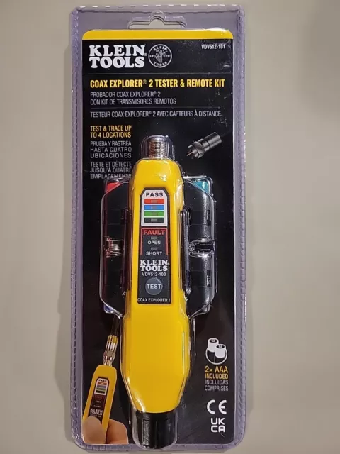 Klein Tools VDV512-101 Coax Explorer 2 with Remote Kit