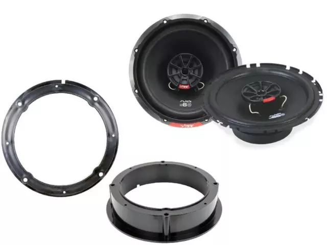 Vibe SLICK6 6.5" 17cm Coaxial Car Door Audio Speaker Upgrade for VW/Seat/Skoda