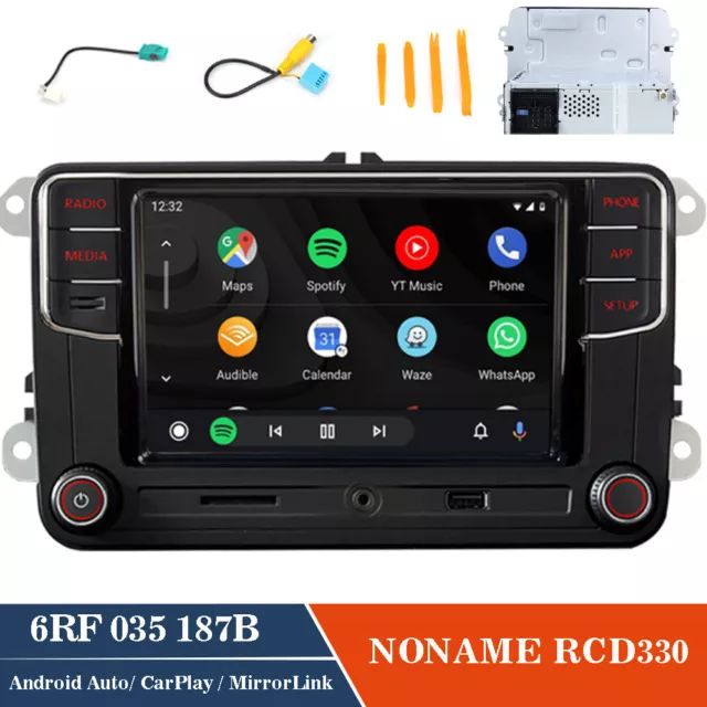 RCD330 RCD340G 187B NONAME CarPlay Android automático Radio de coche for VW Golf