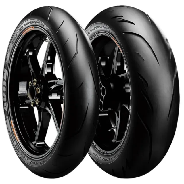 Motorcycle Tyres Avon  3D Supersport 120/70 ZR17 58W & 160/60 ZR17 69W Suzuki