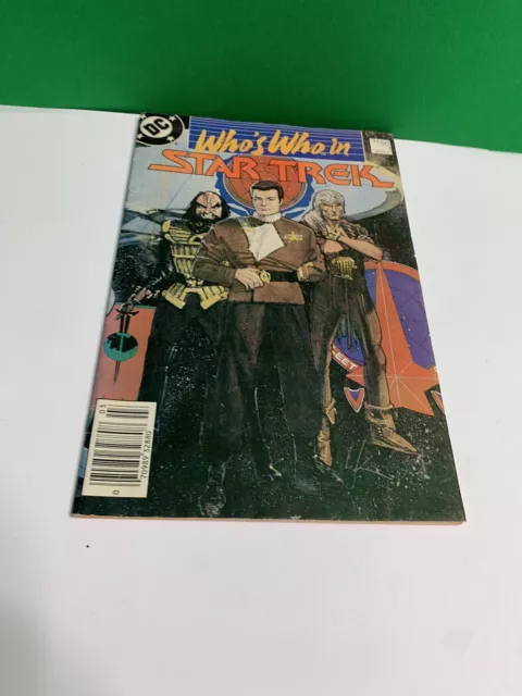WHO’S WHO IN STAR TREK 1 Marh 1987 by DC Comics