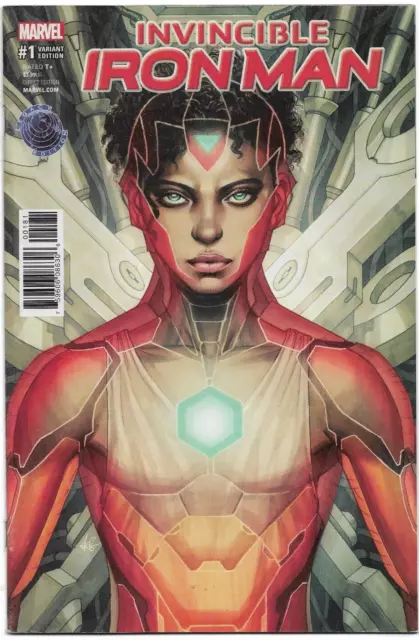 Invincible Iron Man#1 Nm 2017 Legacy Variant Marvel Comics