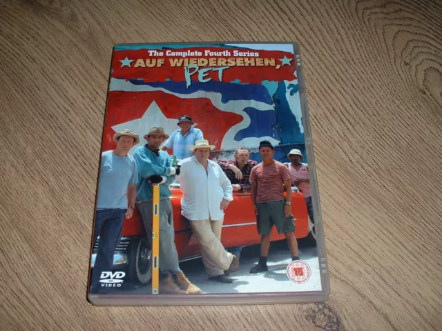 Auf Wiedersehen Pet - The Complete Fourth Series SEASON 4 on DVD - VGC