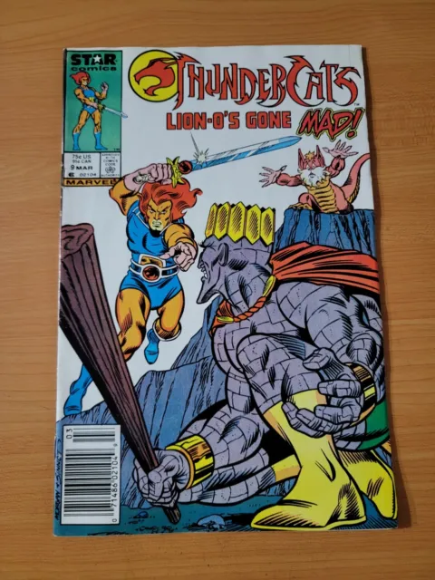 Thundercats #9 Newsstand Variant ~ VF - NEAR MINT NM ~ 1987 Marvel Comics