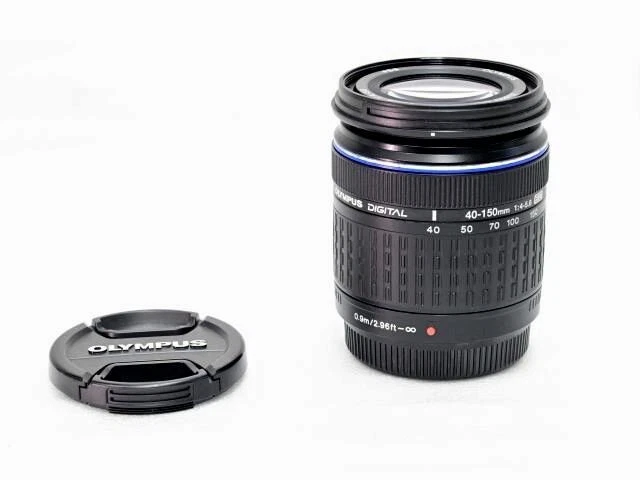 Olympus Zuiko Digital 40-150mm F4-5.6 ED Af Téléphoto Zoom Objectif 4/3 D Japon
