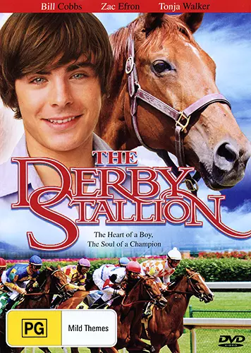 Zac Efron THE DERBY STALLION - INSPIRING HORSE RACING STORY DVD (NEW & SEALED)