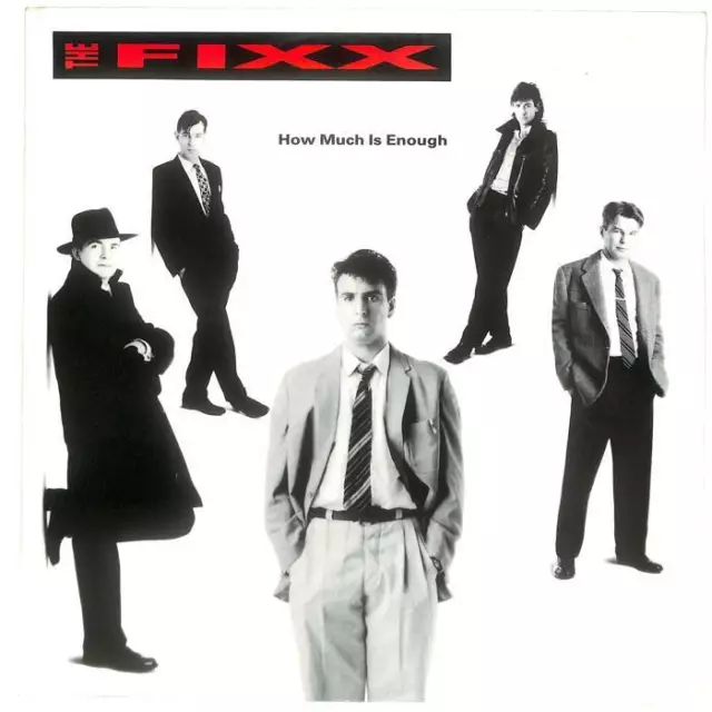 The Fixx How Much Is Enough UK 12" Vinyl Record Single 1991 12EM189 EMI 45 VG+