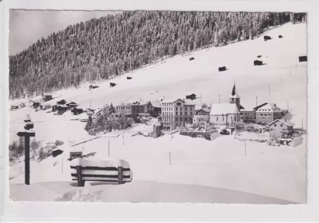 AK Wiesen im Winter, Foto-AK 1955