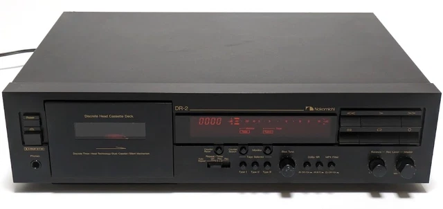 NAKAMICHI DR-2 CASSETTE Deck 3 Head Discrete Used No