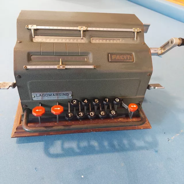 FACIT calcolatrice meccanica vintage