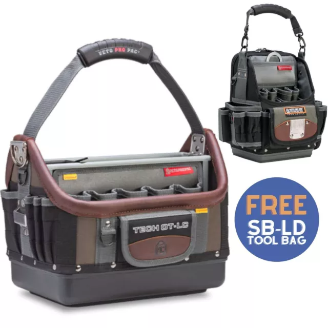 Veto Pro Pac Tech OT LC Open Top Tool Bag with Centre Box