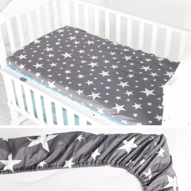 Crib Sheets 140X70cm Cotton Baby Sheets Boys Baby Bed Girls Bedding Bed Set