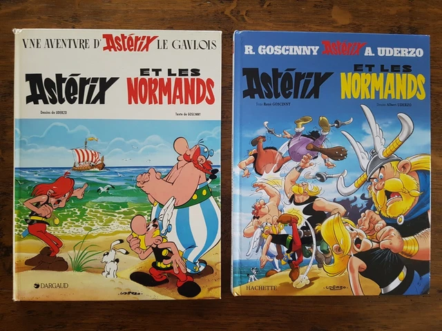ASTERIX ET OBELIX - Asterix et les Normands BD TBE+++ Lot 2 couvertures
