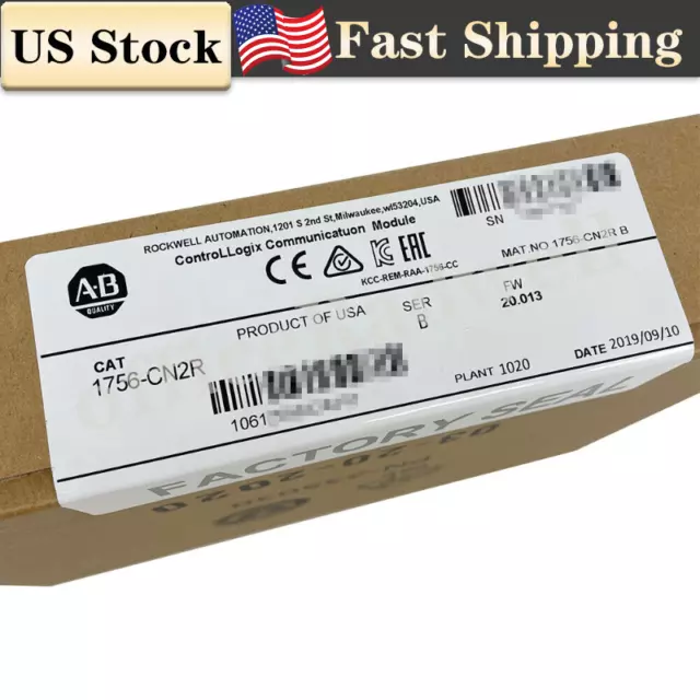 Allen-Bradley 1756-CN2R Series B ControlLogix ControlNet Comm New Sealed PLC