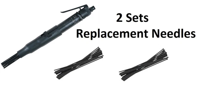 Ingersoll Rand IRT 125  Air Needle Scaler IR125 W/ 2 Sets Of Replacement Needles