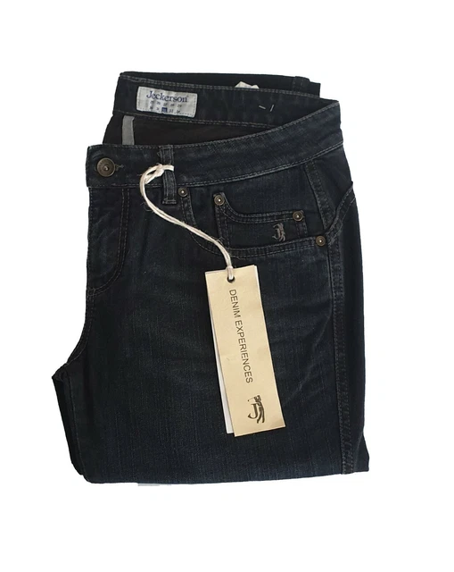 Jeckerson Pantalone Jeans da Donna Skinny Denim Scuro -71% PA05XT00372