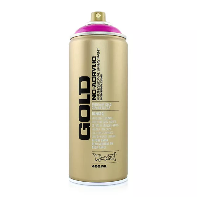 Montana Cans Gold Transparent 400ml Lackspray Sprühlack Spraydosen Graffiti DIY