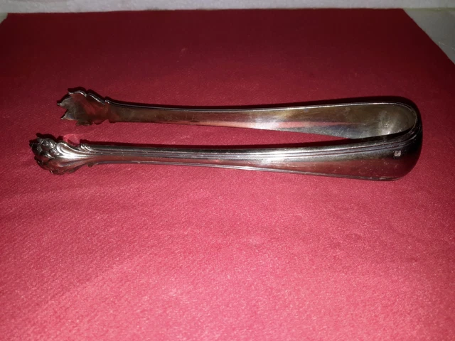 CHRISTOFLE : PINCE A SUCRE MODELE CLUNY METAL ARGENTE DANS SA
