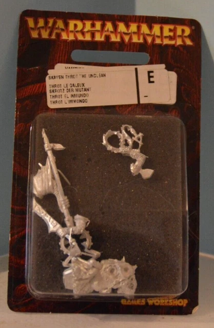Miniatura Warhammer Fantasy Battles: Campana Urlante Skaven BNOS, Non Assemblata E Non Dipinta, Nuova In Scatola