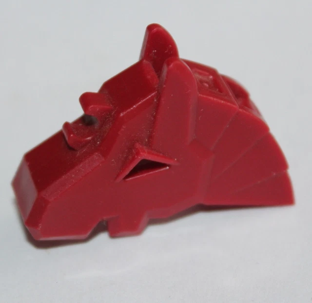 ARMURE CHEVAL LEGO Castle Dark Red Horse Head Armor ref 48492 set 8874