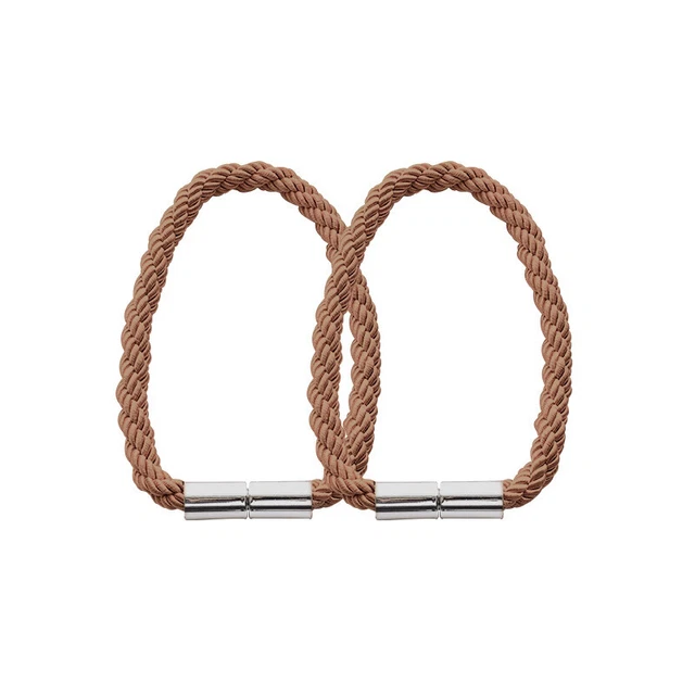2x Magnets Curtain Tie Backs Curtain Tieback Decor Rope Holdbacks Buckle Clips 12