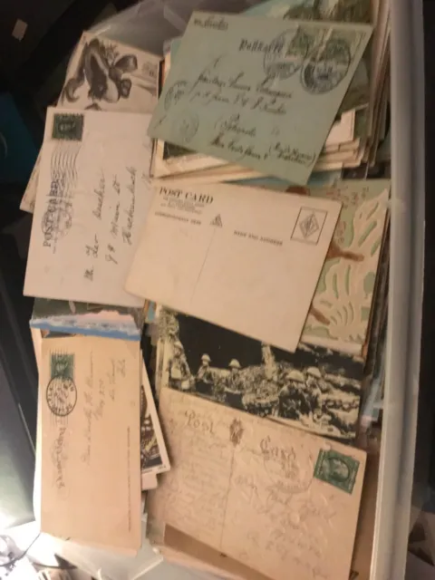 Vintage Postcard Lot of 20. Undivided Back To Chrome. Used/ unused. 1900-1970