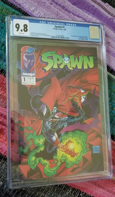 Spawn #1 CGC 9.8 WP Image Comics, 5/92 , McFarlane