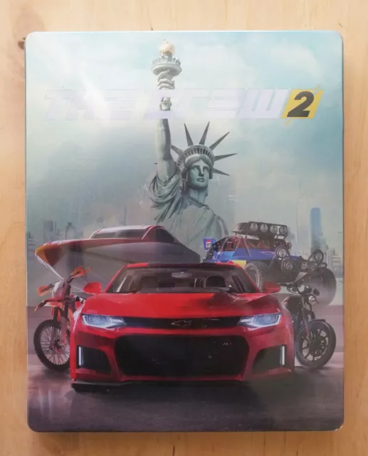 The Crew 2 Steelbook (kein Spiel) – NEU (in Folie)