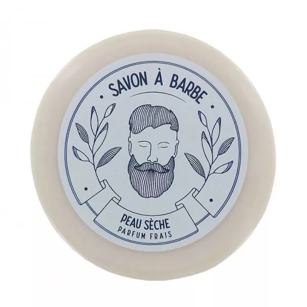 Savon pour la barbe peau sèche parfum Frais 80 g