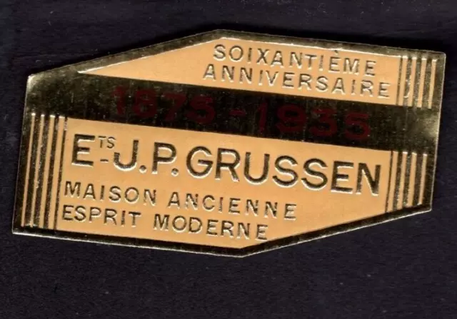 Aschenputtel Poster Stempel - Frankreich J.P. Grussen 60. Jahrestag - 30x55mm