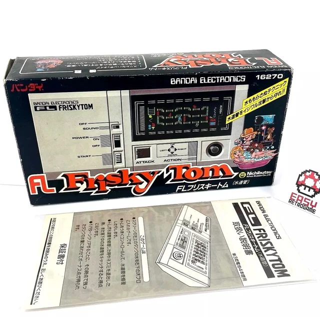 FL FRISKY TOM Lsi Laptop Game Bandai Electronics System Japan 