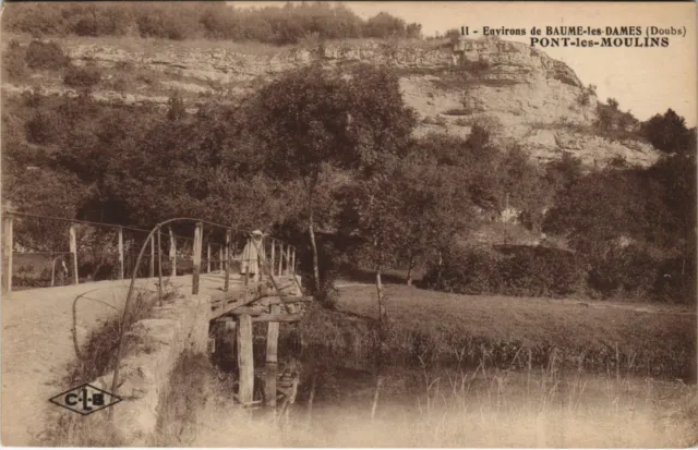 CPA PONT-les-MOULINS Le Pont - Environs de Baume-les-Dames (1115637)