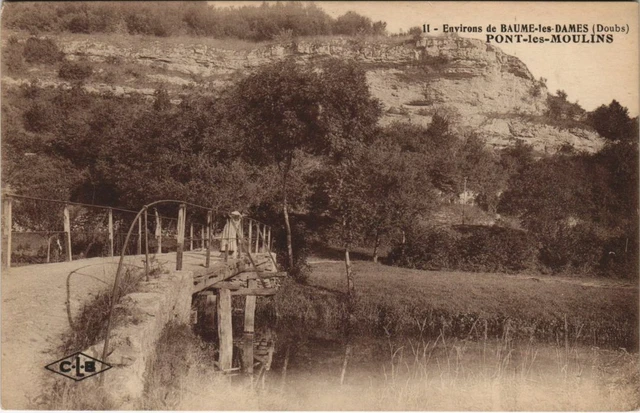 CPA PONT-les-MOULINS Le Pont - Environs de Baume-les-Dames (1115637)
