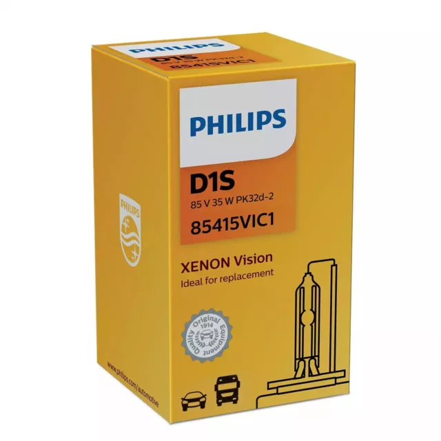 2 AMPOULE XENON D1S PHILIPS WHITE VISION ULTIMATE WHITE LED EFFECT -  ADTUNING FRANCE