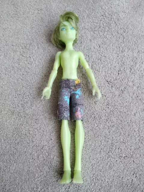 Monster High Haunted Porter Geiss Ghost Boy Doll RARE