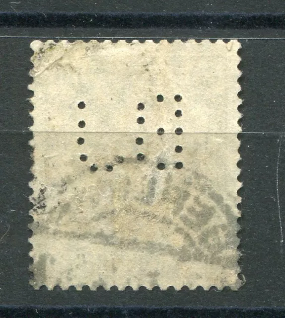 Deutschland Empire, 1920-22, Briefmarke Gelocht N°125, Art E, Werte, Perfin