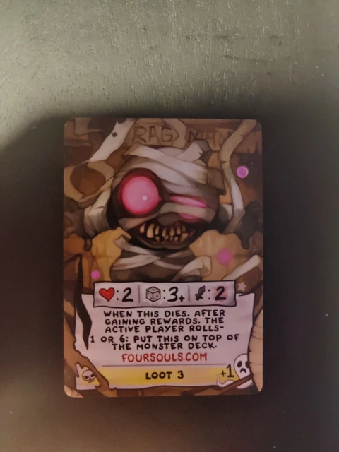 The Bloat Promo Card – Binding Of Isaac Four Souls, Kickstarter, Foil, Neuve