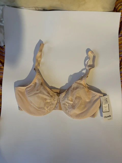 Soutien-gorge LOU PARIS Neuf Taille 85D – Couleur Poudre, étiquettes, Made In Paris
