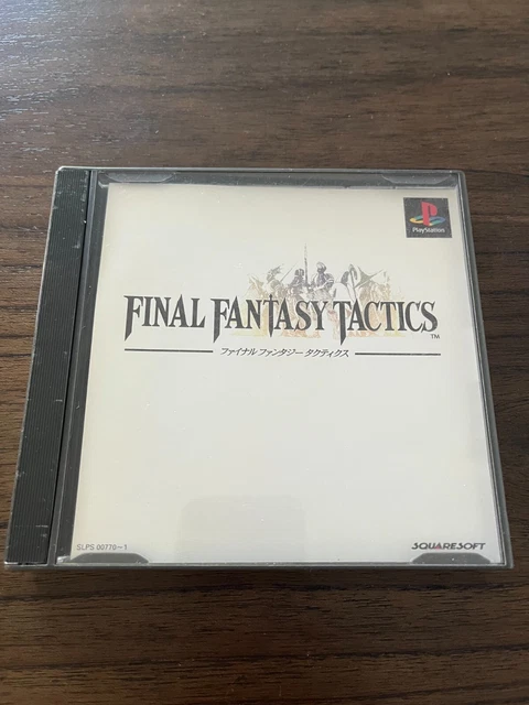 Final Fantasy Tactics - Sony Playstation 1 (PS1) NTSC-J