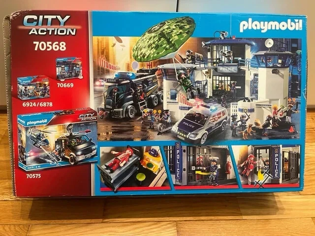 ORIGINAL PLAYMOBIL® CITY Action 6920 Coche Policía con Luces y